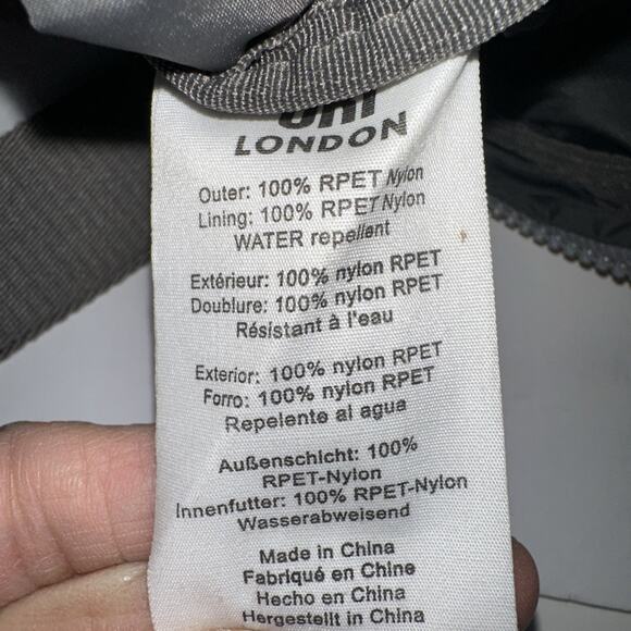 ORI London Sling Bag Mustard WILLESDEN Recycled Nylon Adjustable Casual - Picture 12 of 16